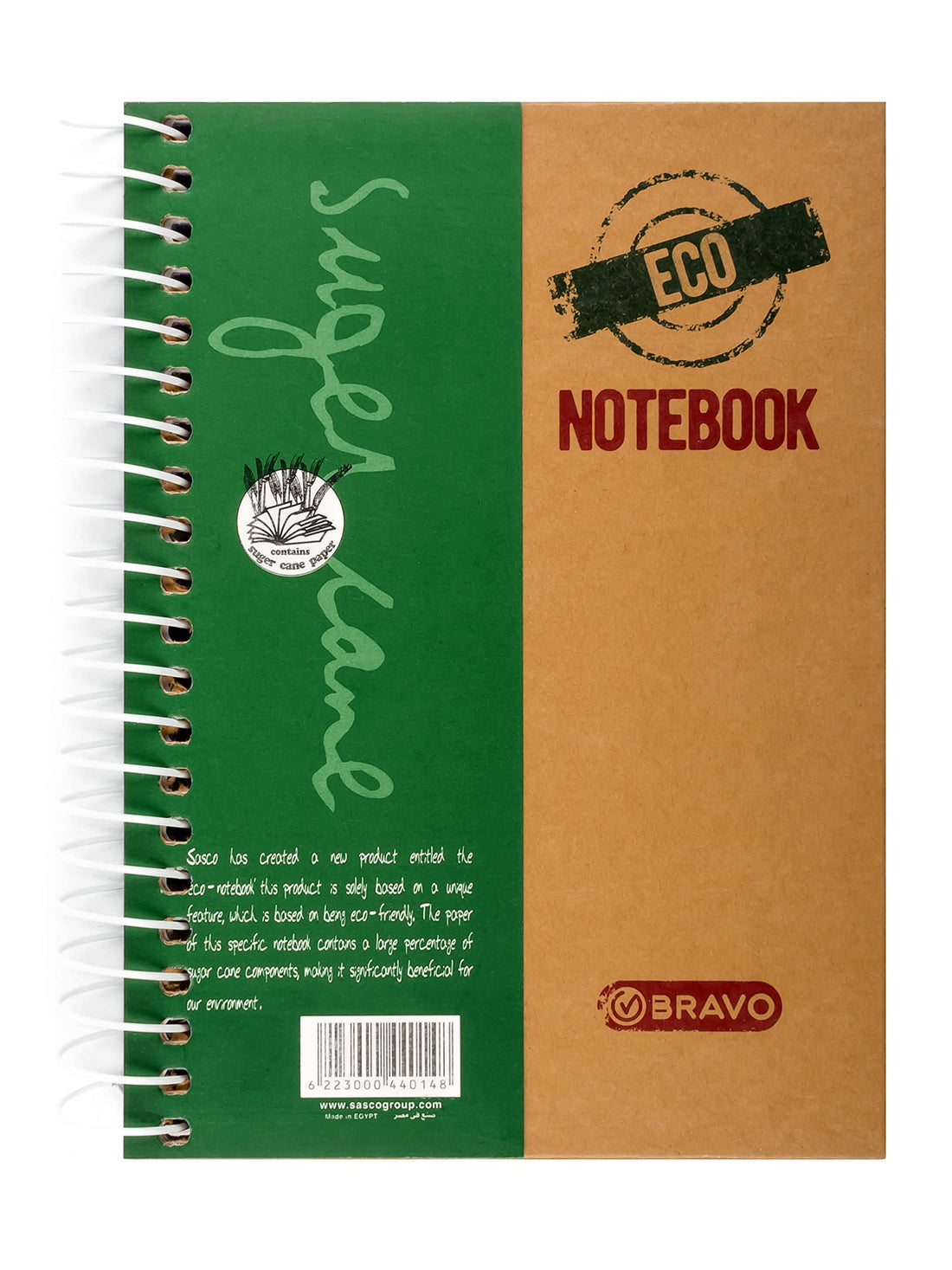 Bravo Sasco Eco Notebook - 170 Sheets - A5
