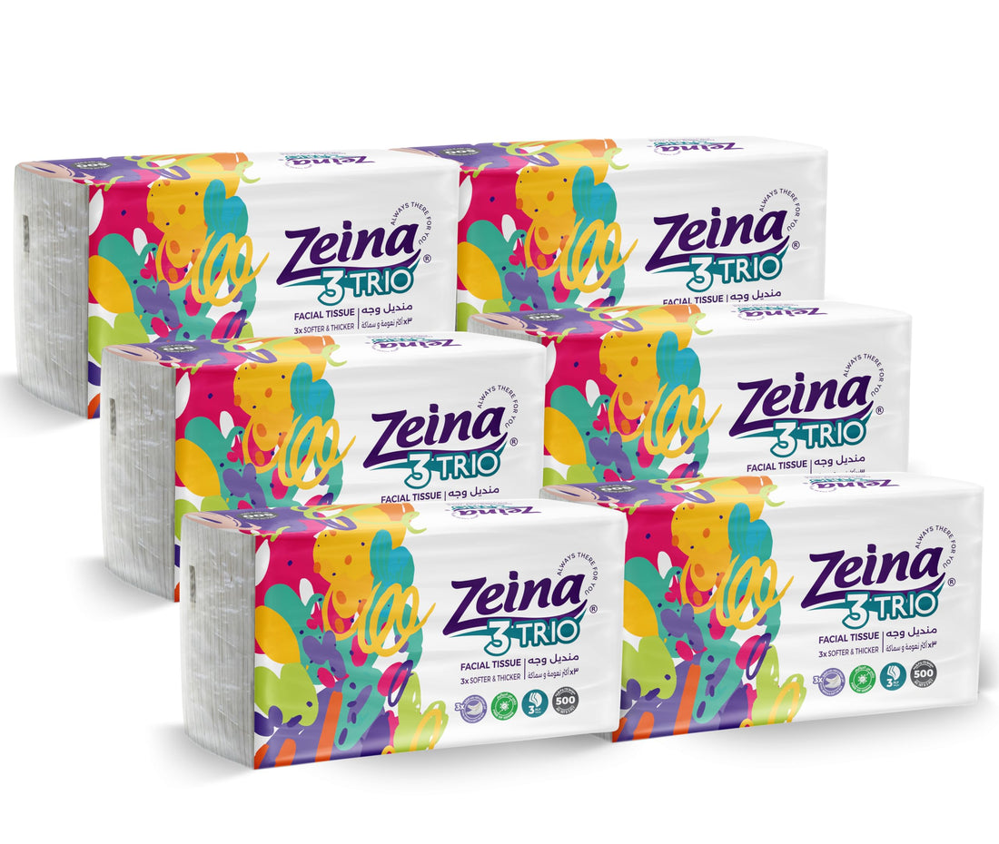 Zeina 500 Tissue Bag TRIO