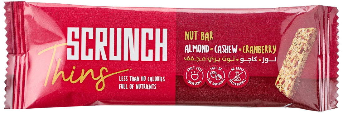 Almond Cashew Cranberry thins BAR