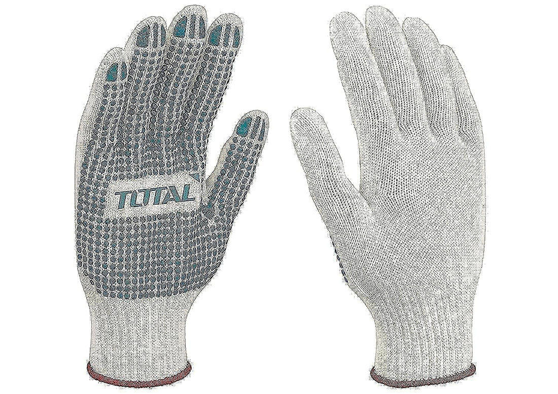 Total Gloves with Knitted and PVC Dots - Bundle