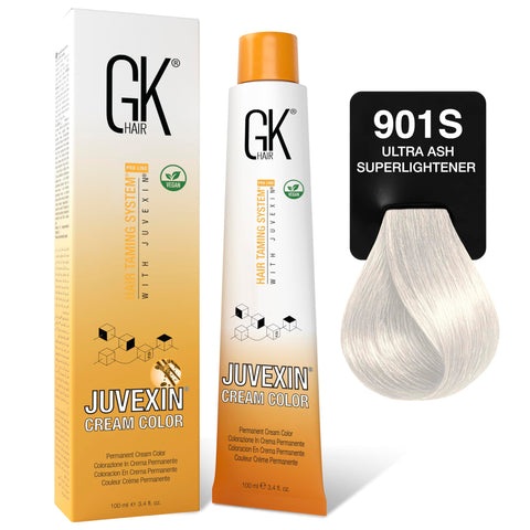 Gkhair color - 901s ultra ash superlightener