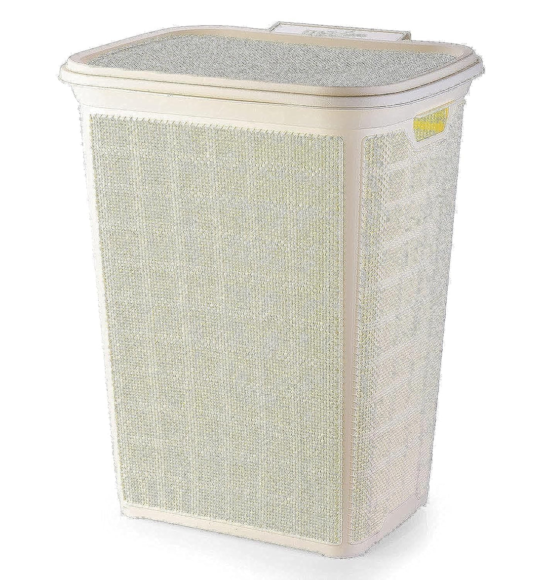 Sat Laundry with Lids 60L 46x38.5x57 Light Brown Max Plast