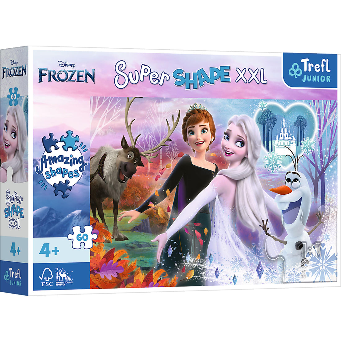 Trefl Puzzle Dancing Sisters/Frozen 60 XXL Pieces
