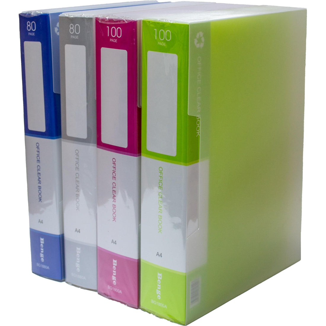 Bungee 80-Pocket Holder BG1880A, MH29-9, Assorted Colors with Case