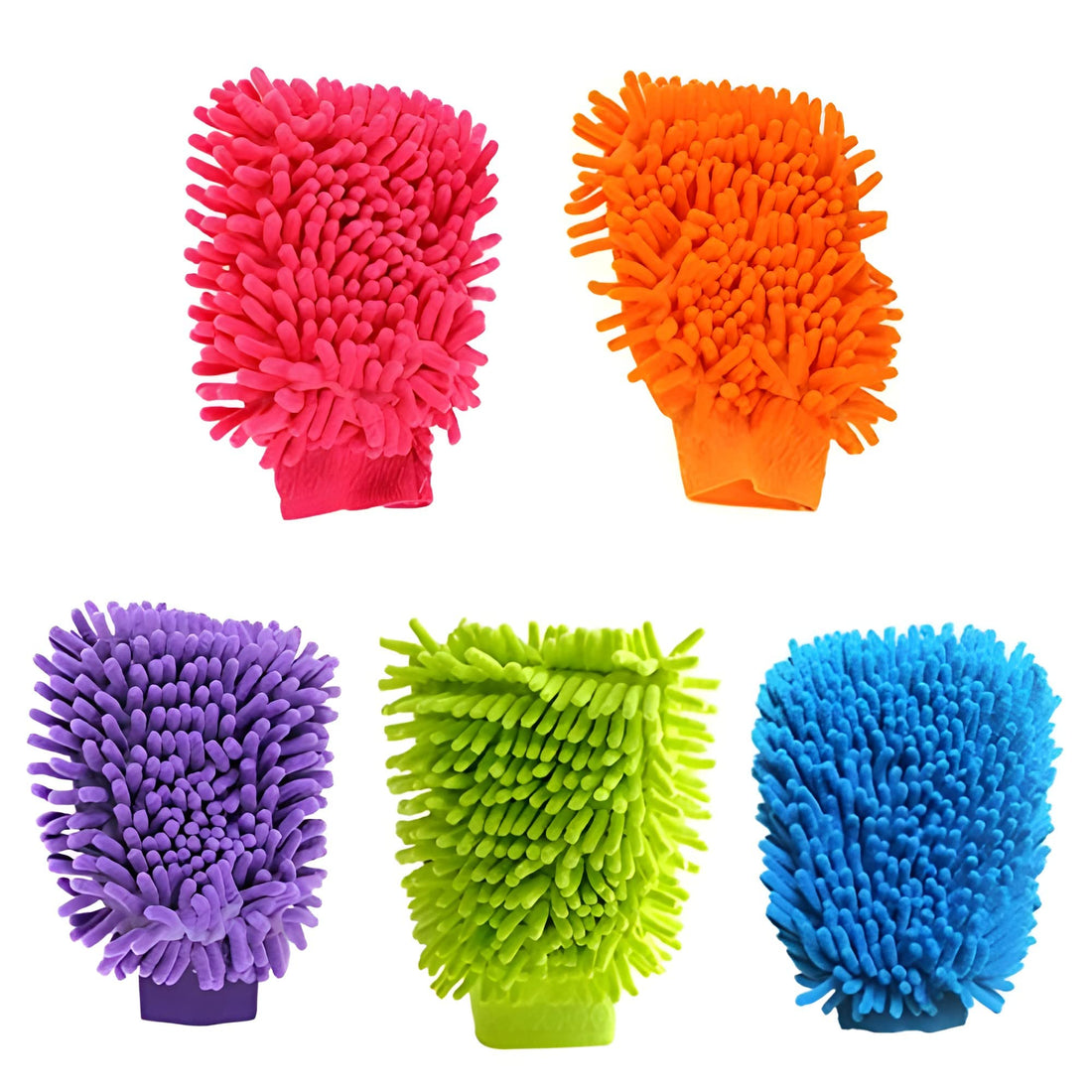 Super Mitt Microfiber Car Wash Washing Cleaning Glove Hand Sleeve