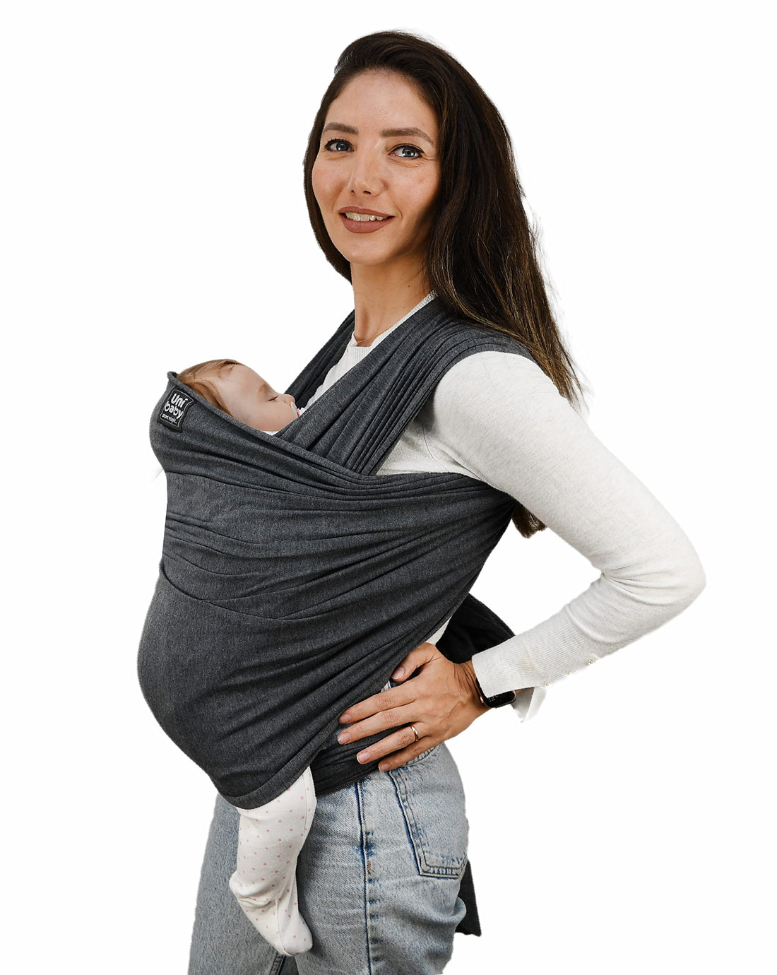 Uni Baby Carrier Wrap Grey