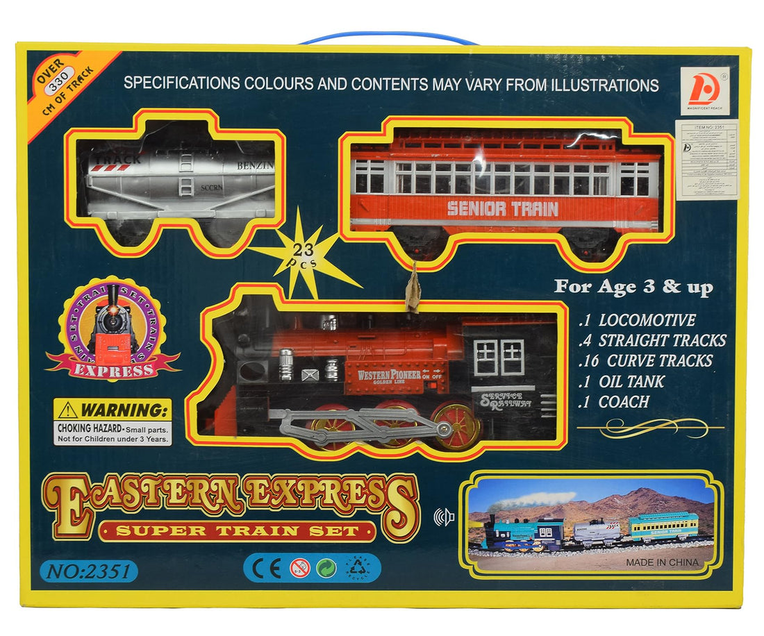 Plastic Eastern Express Train 23 Pieces 2351 Multicolour