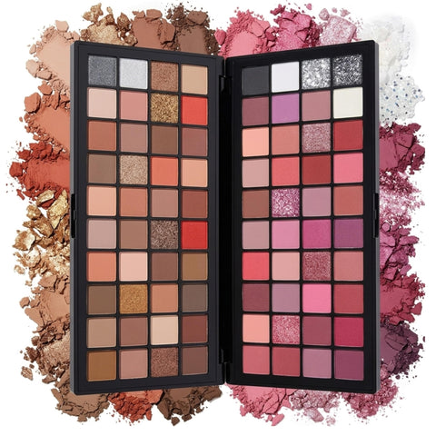 80 Color Eyeshadow Makeup Palette, Natural Nude Matte Shimmer Glitter Pigment Eye Shadow Palette Set, Vegan & Cruelty-free (80 COLOR)