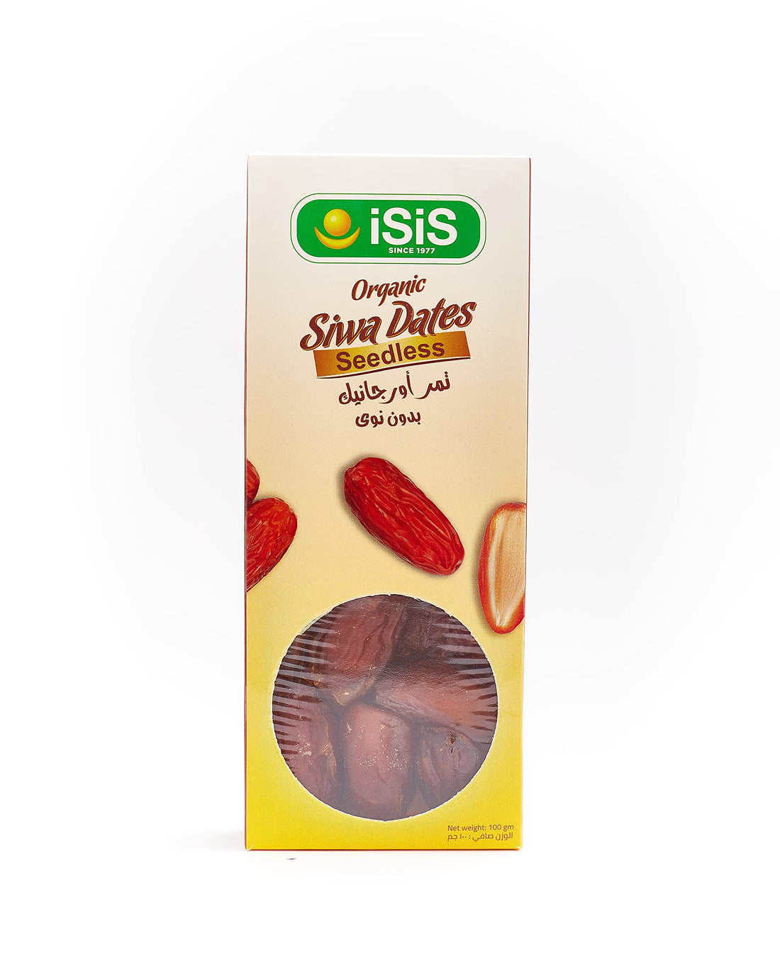 Isis organic siwi dates seedless 150 gm