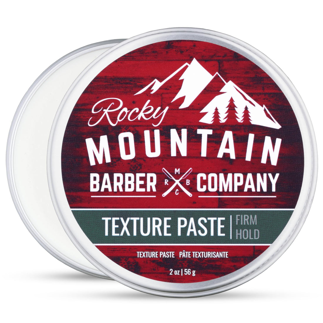 Hair Paste for Men – Hair Styling Cream with Pliable Light-Firm Hold for All Hair Styles, Shine-Free Matte Finish with Natural Plant Derived Ingredients – Easy to Wash Out - 2 OZ
