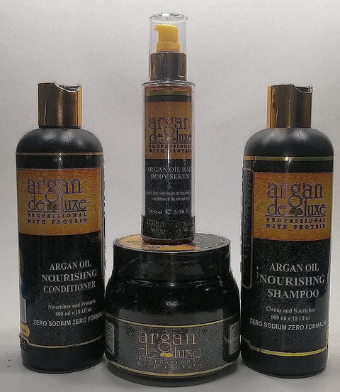 Argan Deluxe hair care set 4 pieces , 2725613217499