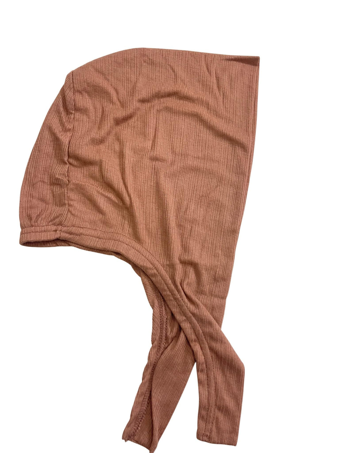 Bisha Pish-151-11179-BeigeP Kuwaiti Stylish Quick and Easy Hijab Set for Women