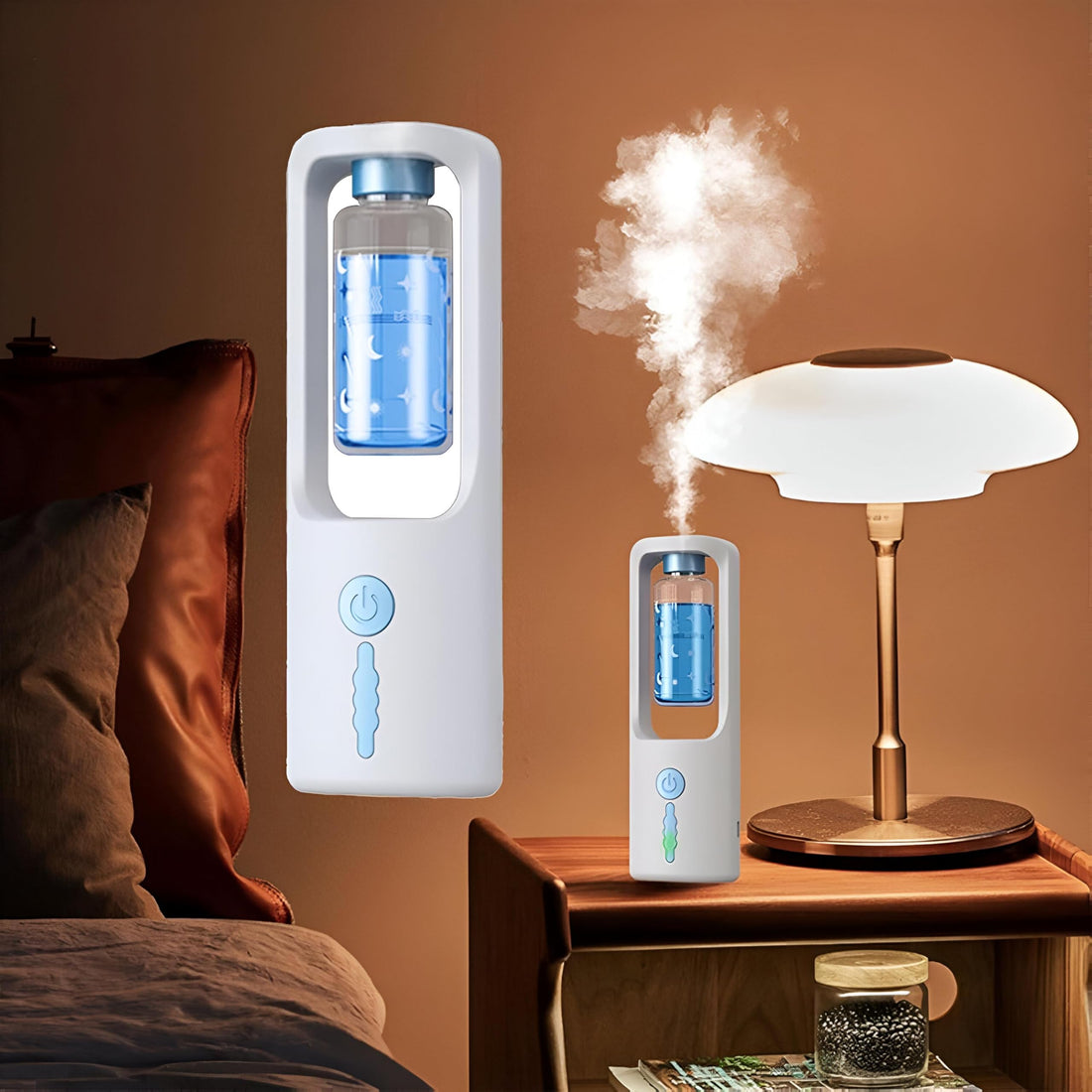 Scented Oil Eliminator - A dual-purpose oil diffuser that not only spreads delightful aromas but also acts as an odor remover for your sleeping space or workspace.