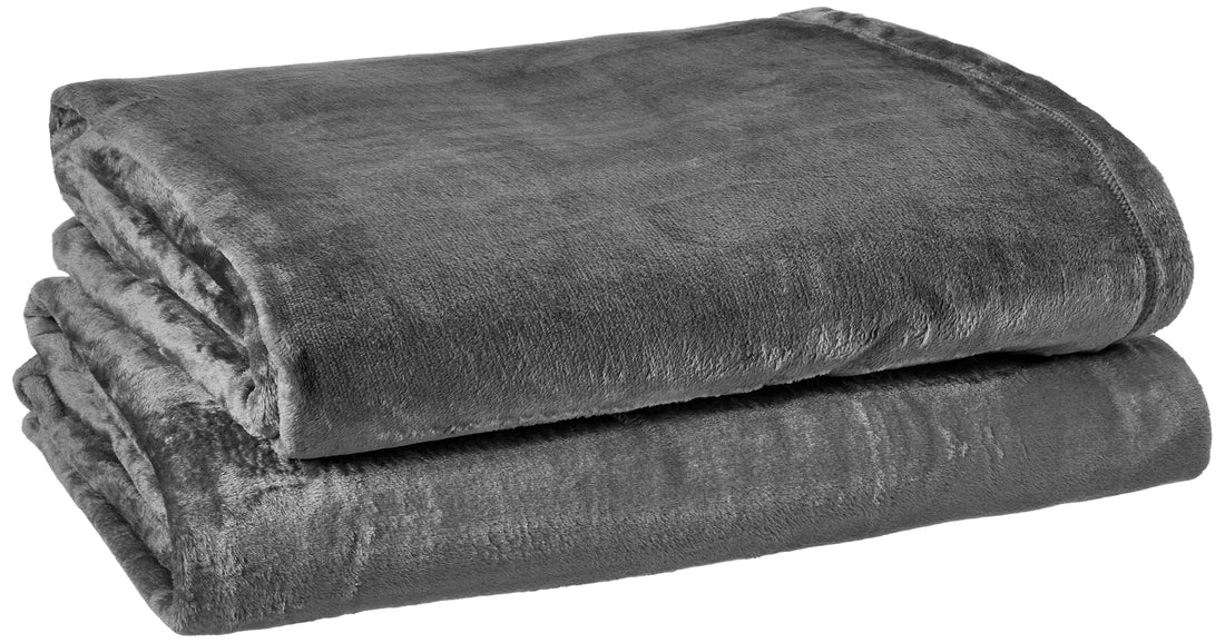 Miro Single Blanket Set 2-Pieces, Gray