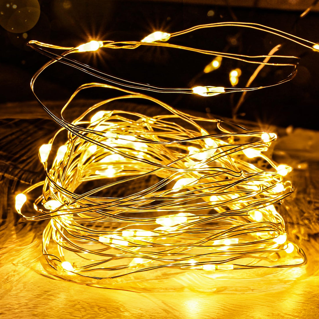 Fairy Lights, 8 LED Modes, Indoor/Outdoor, 10M (1 Piece)