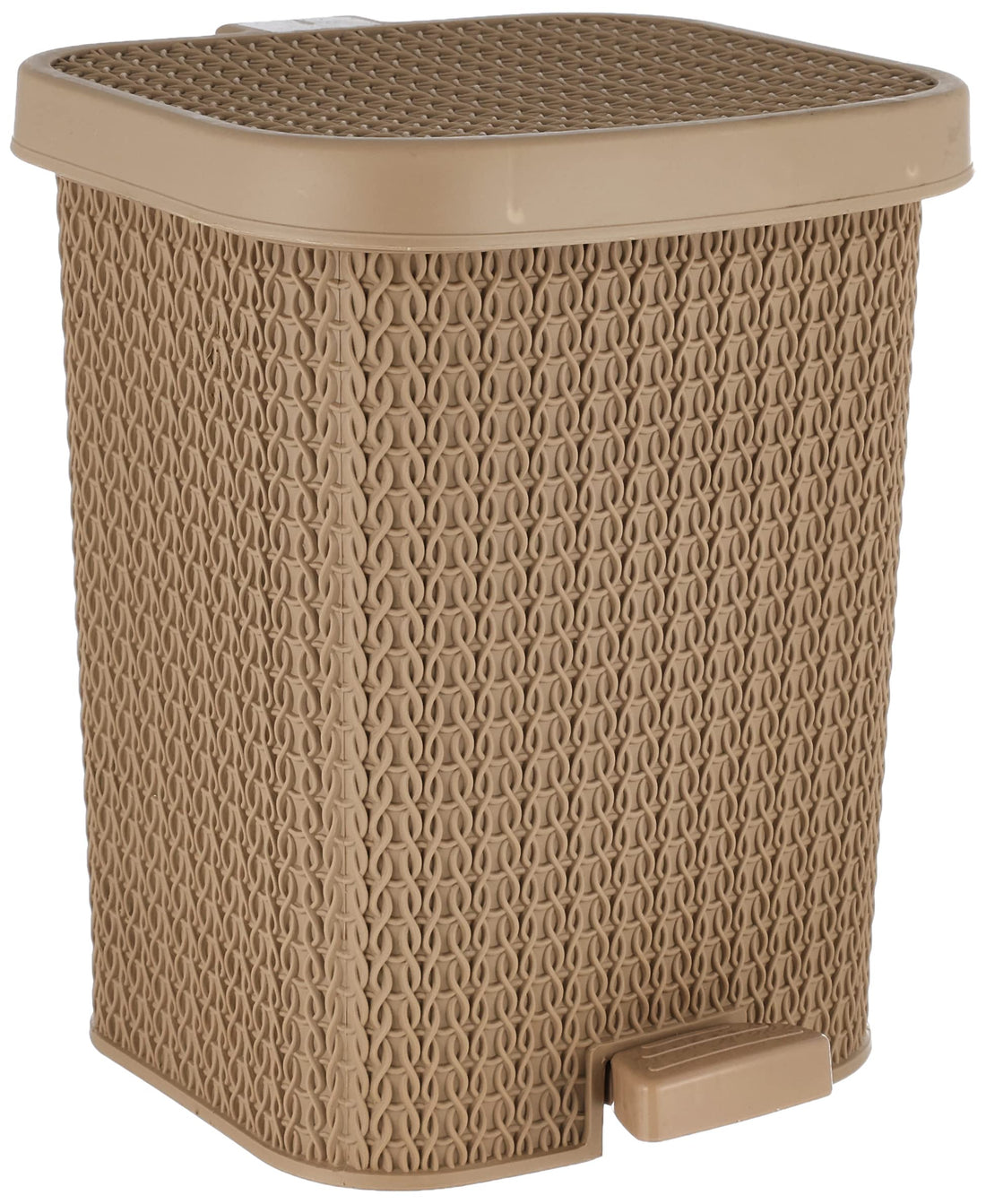 El Helal & Star | Medium Palm Trash Bin Beige Café