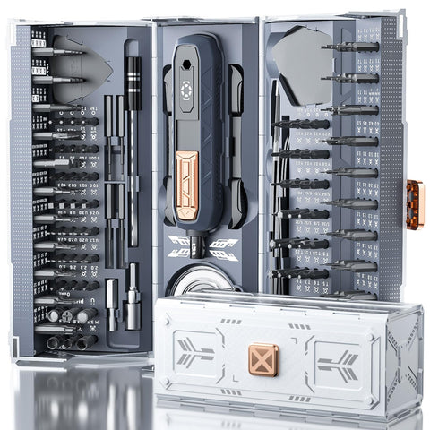 180 in 1 Screwdriver Set, Precision Screwdriver Set with Pick-up Screwdriver Bits, Quintic-Fold and Case Design, Magnetic Repair Tool Kit for iPhone MacBook Computer Laptop PC Tablet Watch