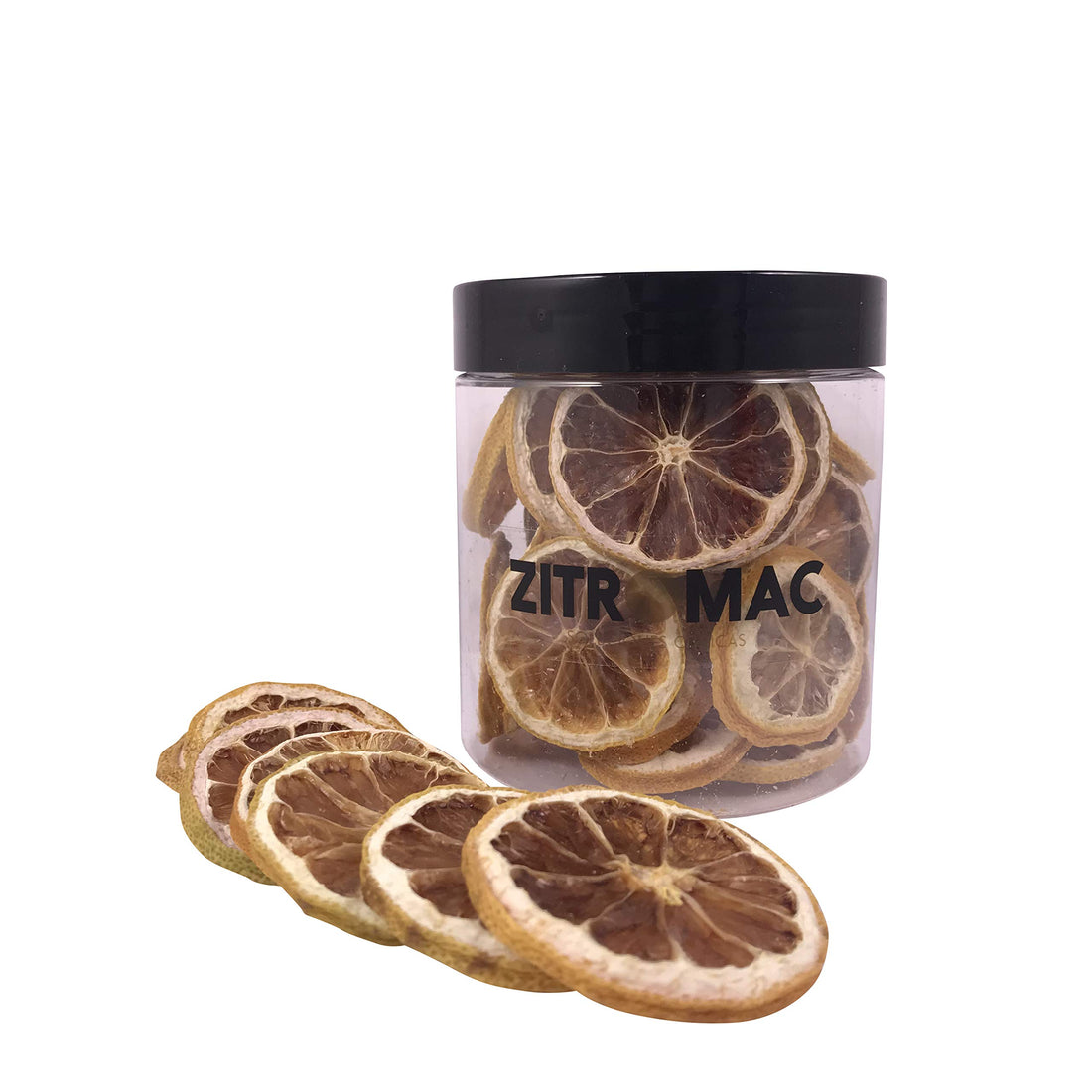 Dried Yellow Lemon for Cocktails. Dry Fruit Without Sugar for Cocktails / Decoration / Confectionery / Christmas / Drinks. Dried Lemon Slices Natural 100%, No Additives, Only Fruit. Small Jar 60 g.