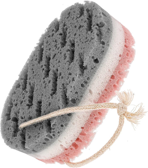 Bath Sponge for Women Men Kids, Sponge Loofah Body Scrubber Reusable Exfoliating Bath Sponge for Body Wash Bathroom, Large Size Bathing Sponge Bathing Accessories (multicolor)