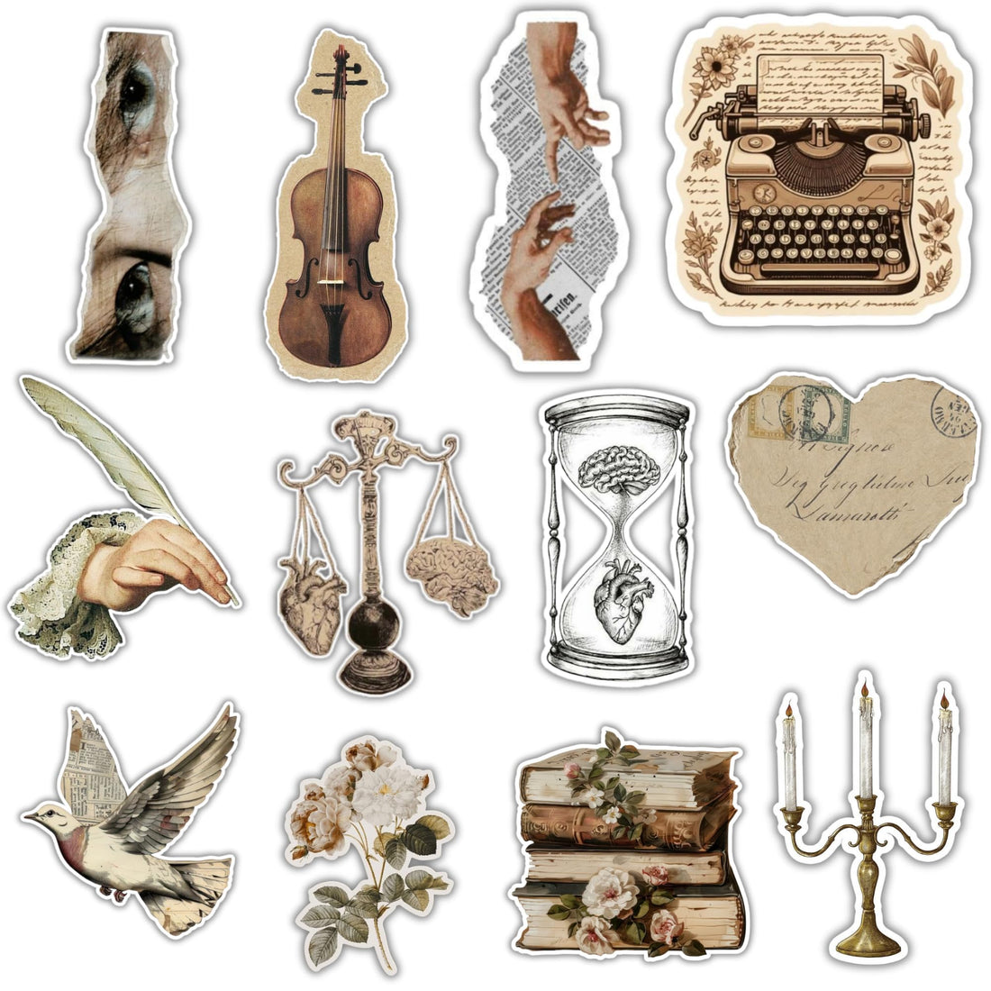 Laptop Sticker And Multiple Purpose - 12 Pcs Qoutes Cute Sticker Waterproof, Scratch And Heat Resistant for Laptops, Mugs, Mirrors, and Bottles, Perfect for Personalizing Your Gear, Vinyl Sticker