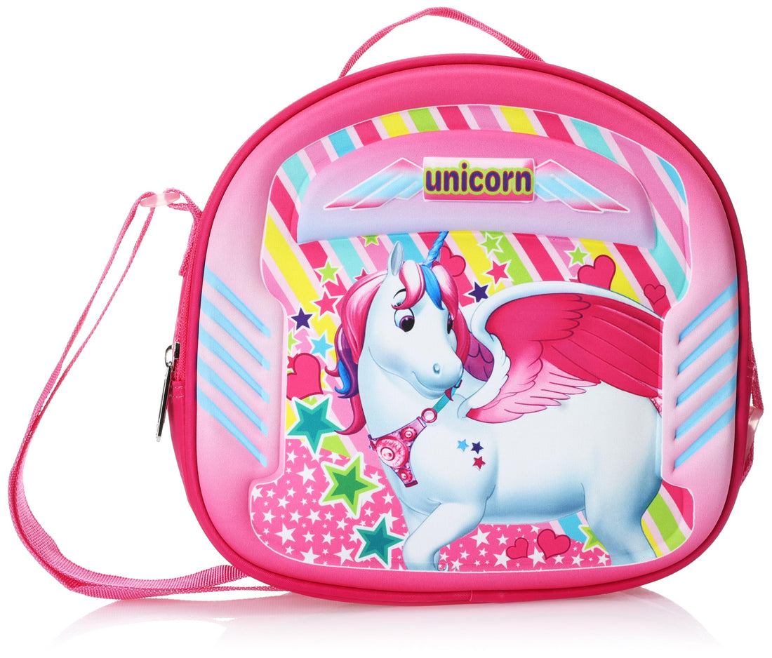 Migo 3D Unicorn2 Lunch Bag, Pink