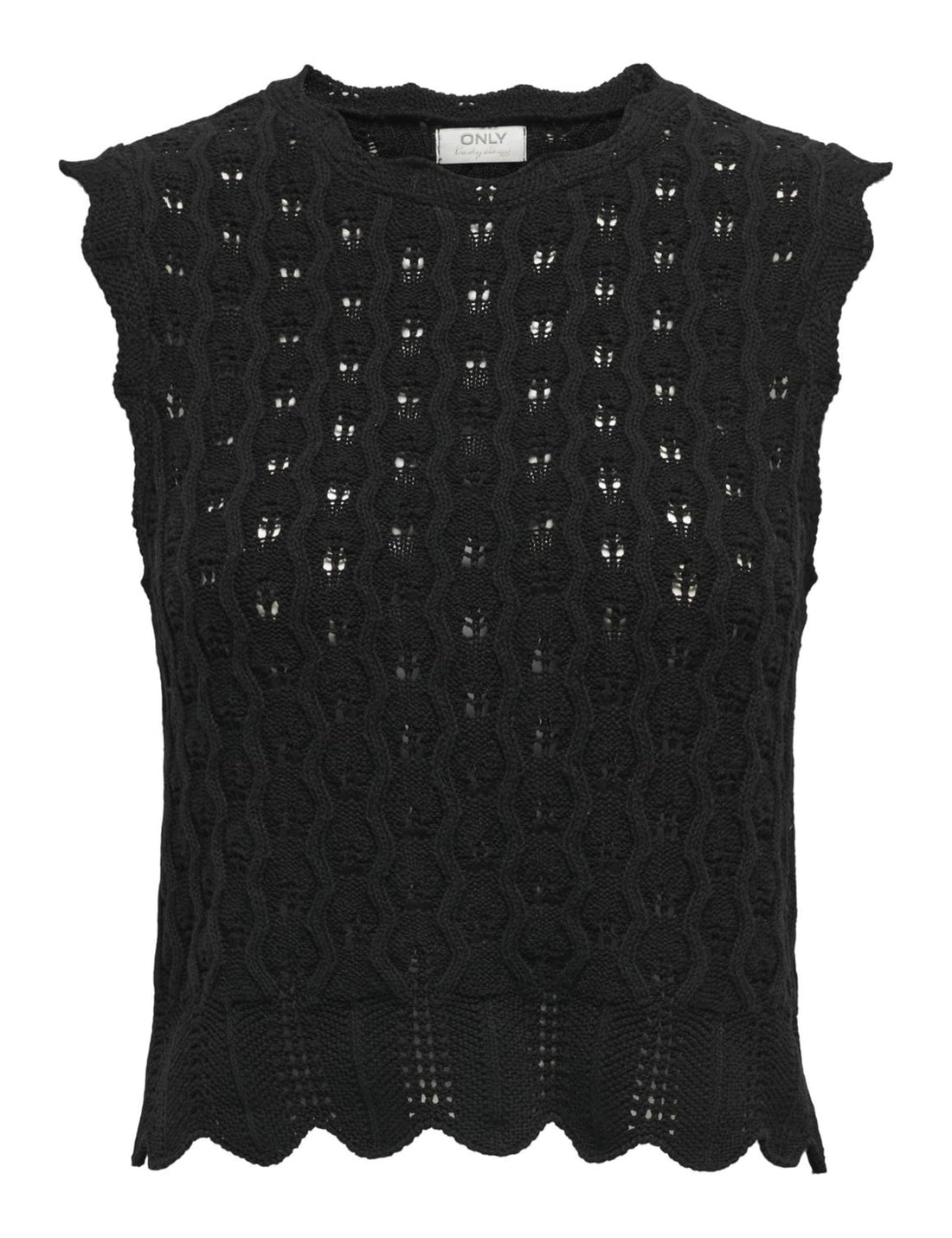ONLY womens ONLLUNA LIFE SL O-NECK TANK NOOS KNT Hooded Sweatshirt (pack of 1)