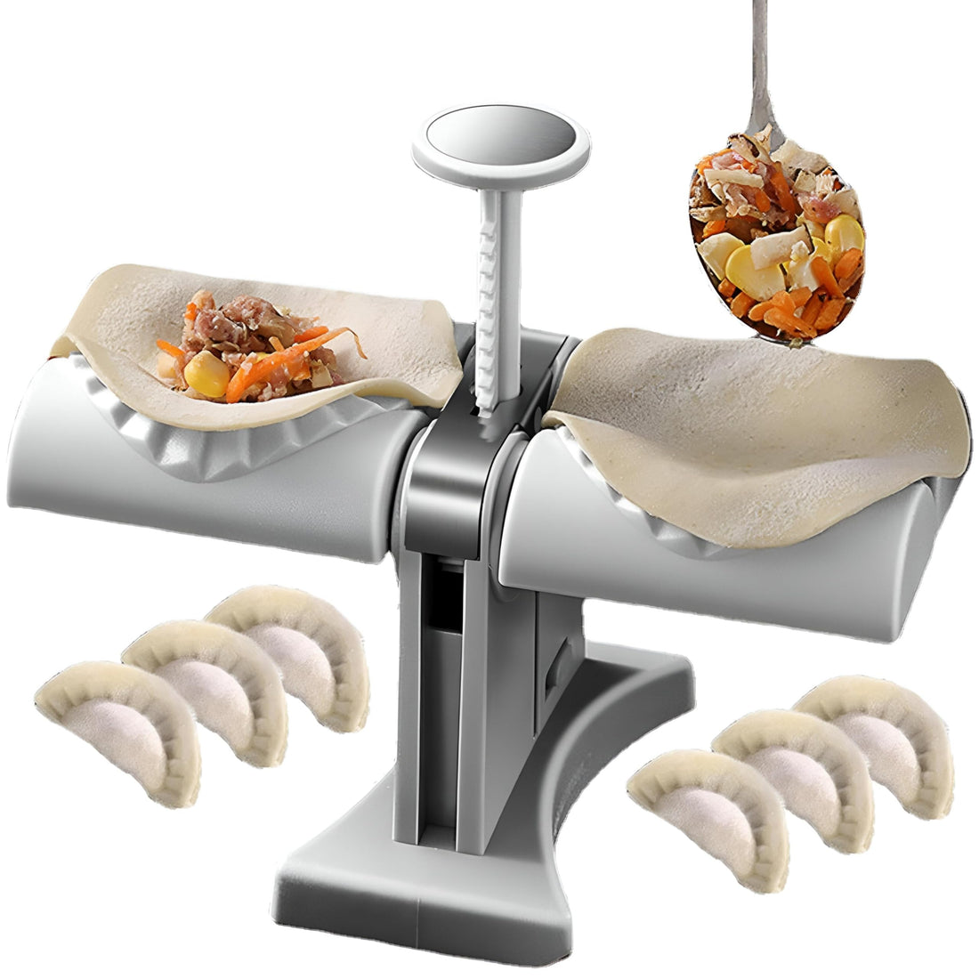 Automatic Laminator - Enjoy Hassle Free Cooking with this Manual Wrapping Machine for Dumplings and Dumplings, Ensuring Tidy Packs Every Time!