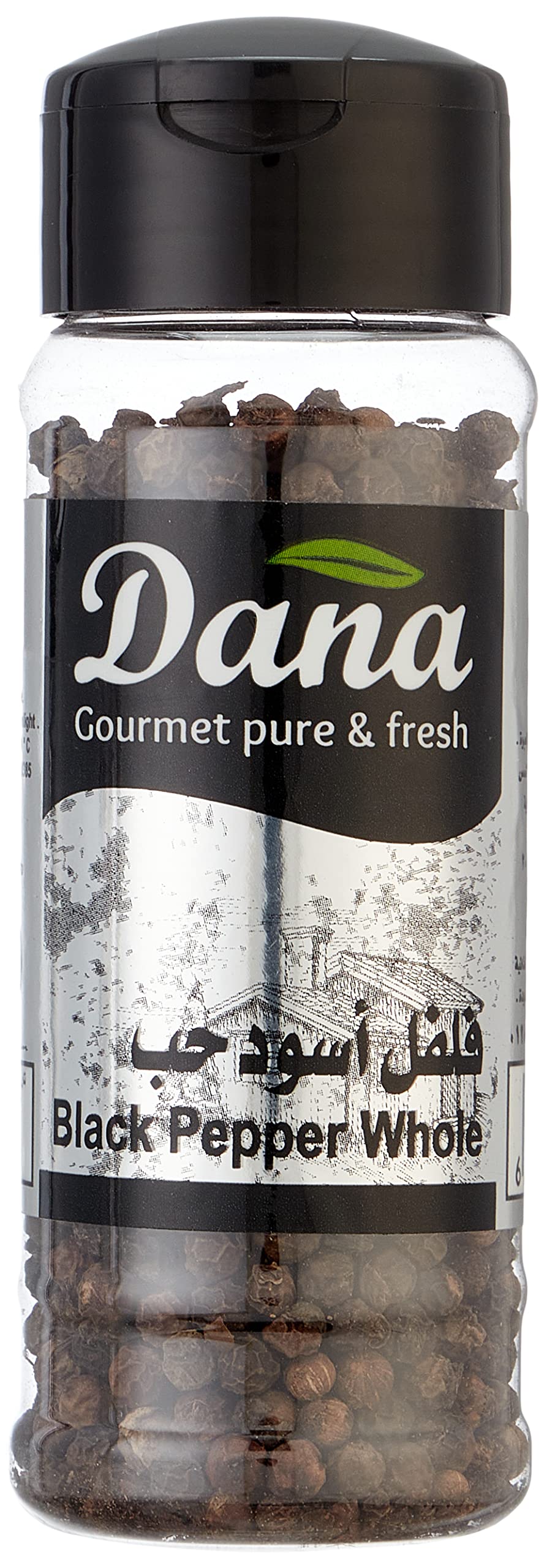 Dana black pepper whole 70gm