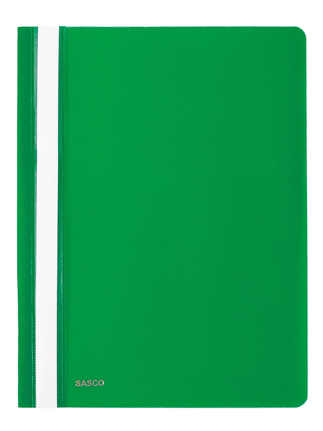 Sasco Pack of 12 FS Plastic Files - Green without pocket