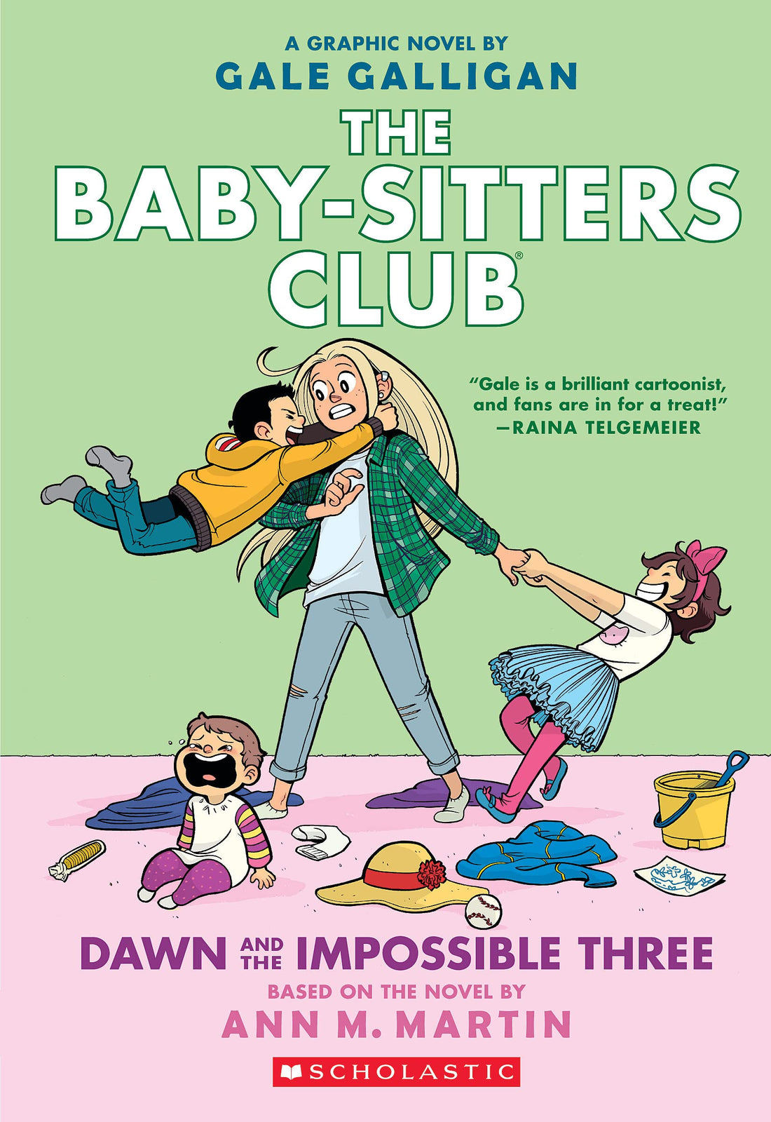 Dawn and the Impossible Three: A Graphic Novel (The Baby-Sitters Club #5) (Volume 5): Full-Color Edition