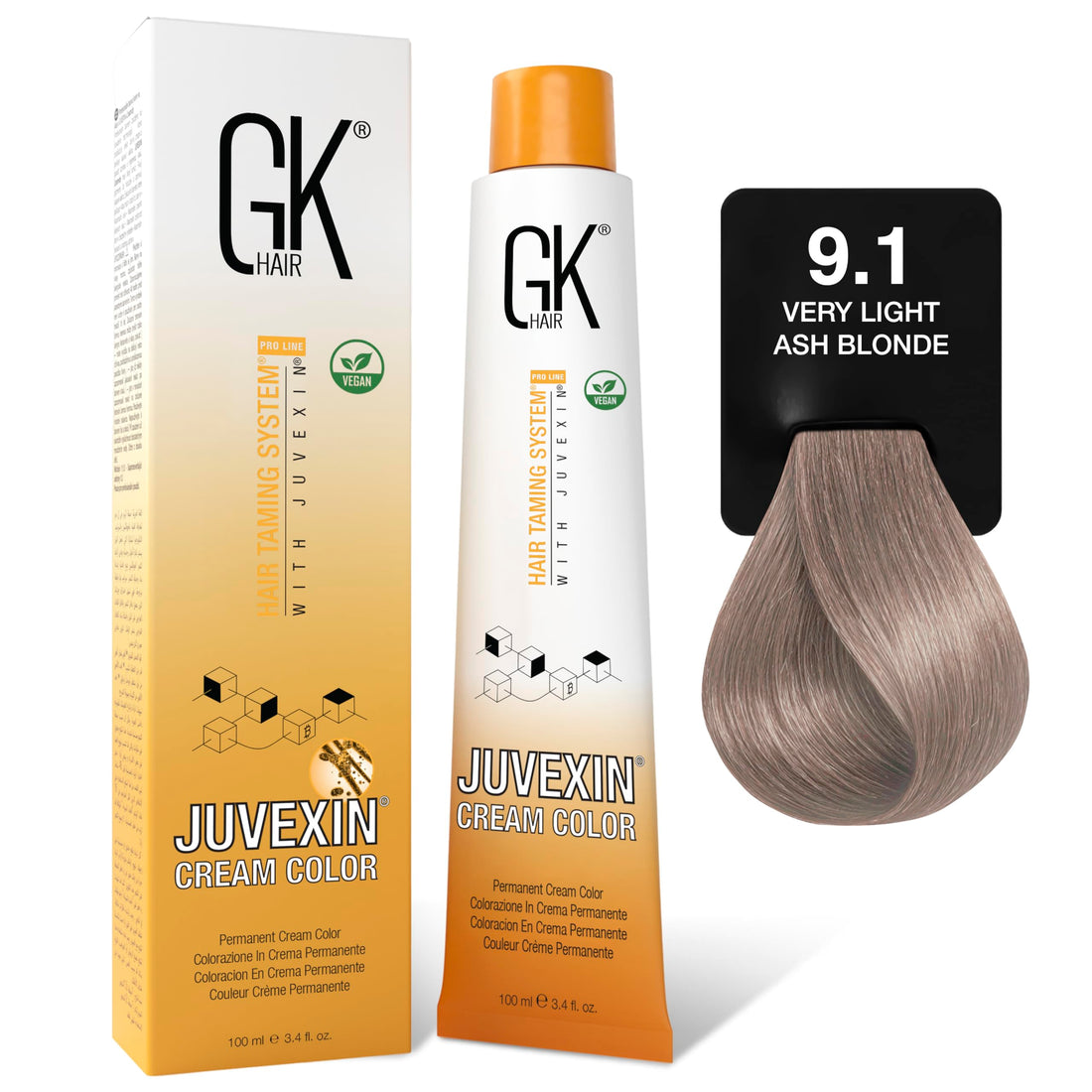 GK HAIR Coloring Agent (Light Ash Blonde)
