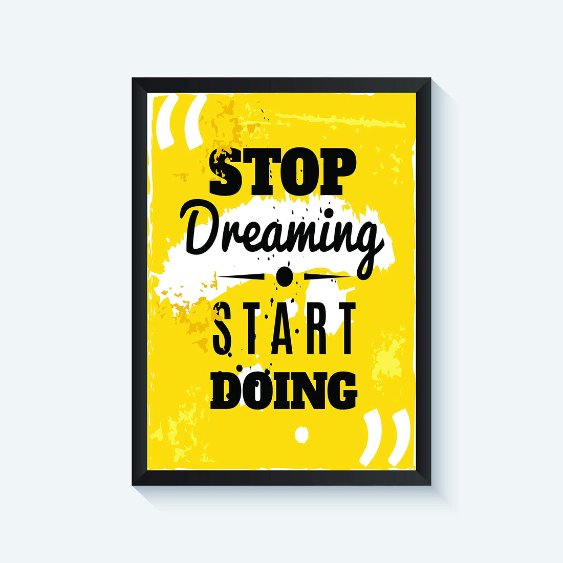 Free Art Motivational Quotes Framed Home Decor 40 cm x 30 cm