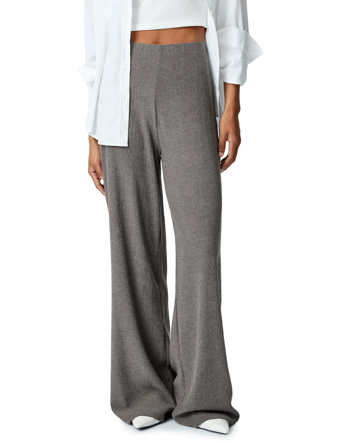 KOTON Womens Wide Leg Trousers TROUSERS
