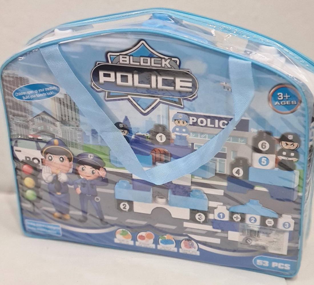 POLICE BLOCKS SET 53 PCS