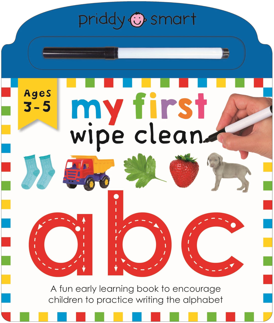 ABC (My First Wipe Clean): A Fun Early-Learning Book for Kids to Practice Their Pen Control Skills