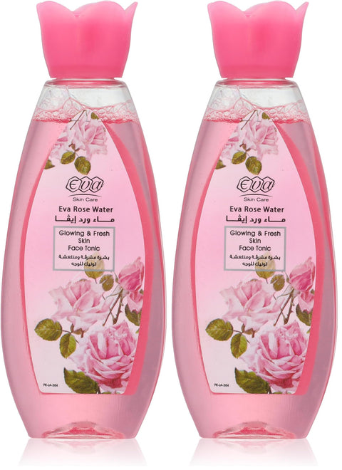 Eva Skin Care - Rose Water Face Tonic, 100ml (Pack of 2)