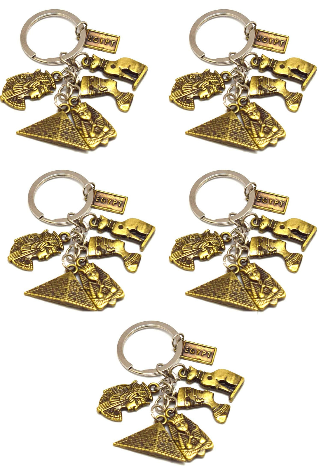 immatgar pharaonic tut Cleopatra Nefertiti Pyramid keychain keyring ancient Egyptian souvenirs gifts for men and women from egypt