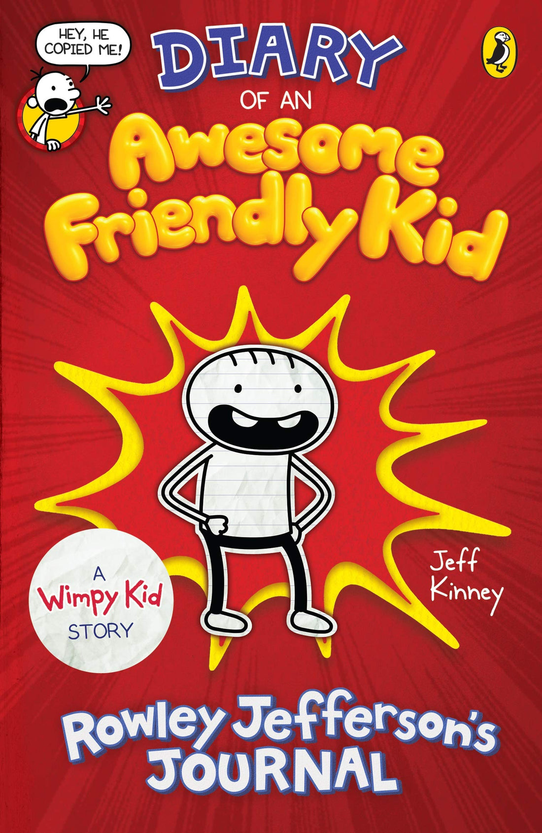 Puffin Diary of an Awesome Friendly Kid: Rowley Jefferson's Journal