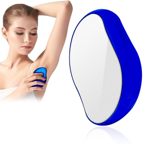 Generic Epilator - Painless Hair Removal & Exfoliation, Portable, Blue, 1 Set
