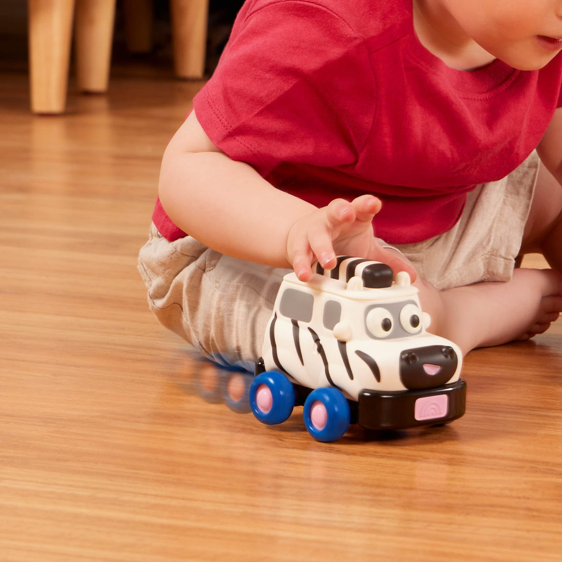 Animal Pull Back Mini Wheels 3 animal-themed pull-back cars - Safari Speedsters