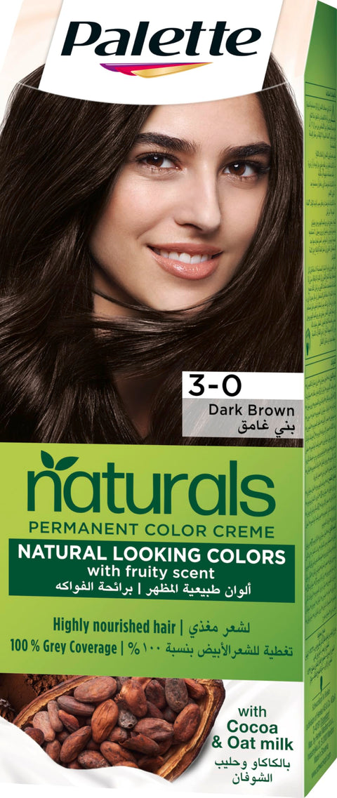 Palette Permenant Natural Colour 3-0 Dark Brown 50 ml