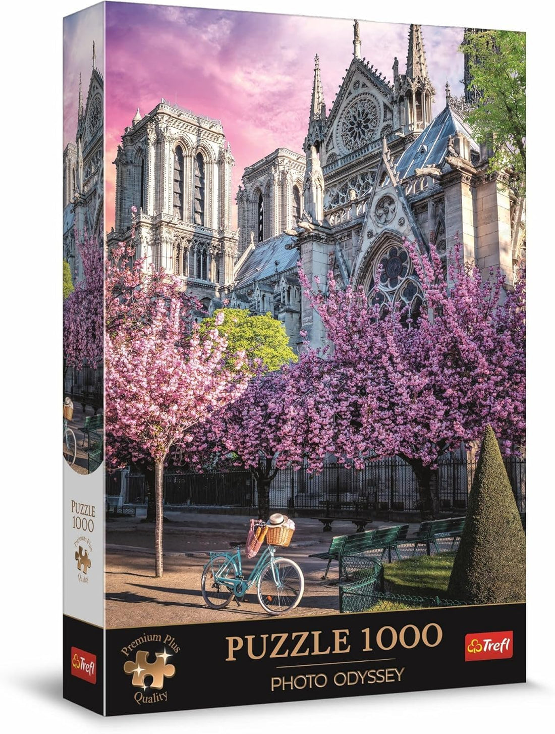 TREFL Premium Plus Photo Odyssey: Notre-Dame Cathedral of Paris Puzzle 1000-Pieces Set