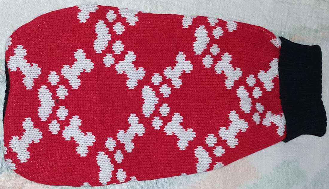 Dog Jumper Coats Winter Small Dog Pet Cat Puppy Sweaters Red (25 cm)