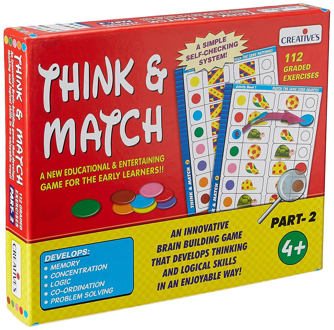 Creative's Educational GameThink and Match 2 - Multi Color