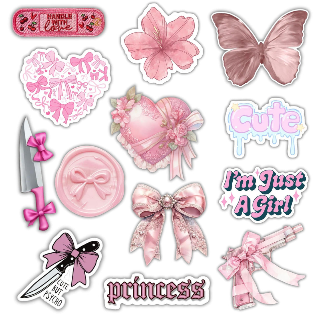 Laptop Sticker And Multiple Purpose 12 Pcs Qoutes Cute Sticker Waterproof, Scratch And Heat Resistant for Laptops, Mugs, Mirrors, and Bottles, Perfect for Personalizing Your Gear, Vinyl Sticker