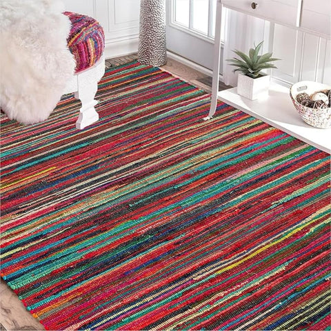 Antiques Kilim Rug Multicolor Different Sizes for Open Places Handmade (185 * 250)