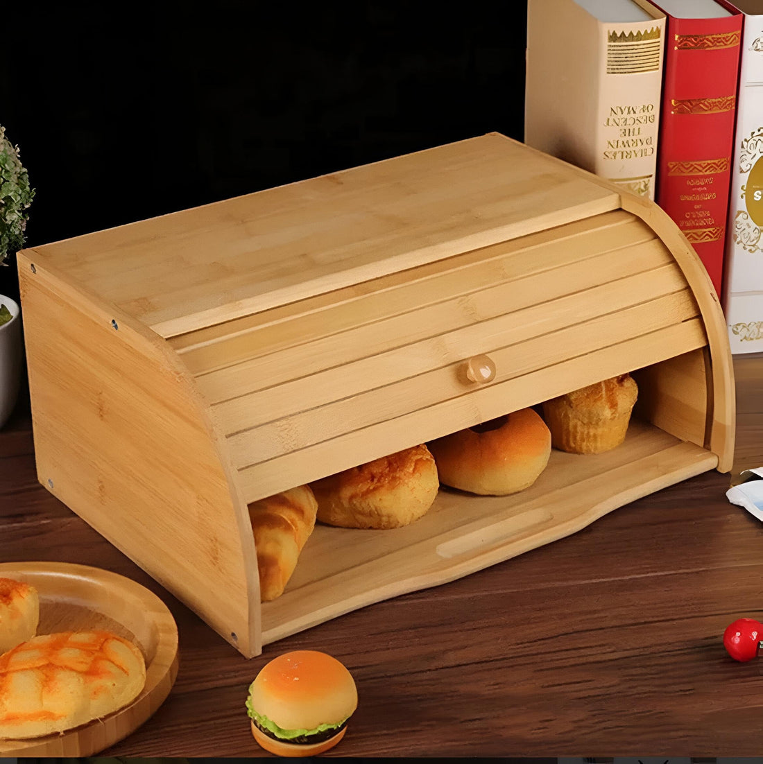 Bread Box, Basket for Storing Bread and Food from Flamingo - Hamsa Very Distinguished Design