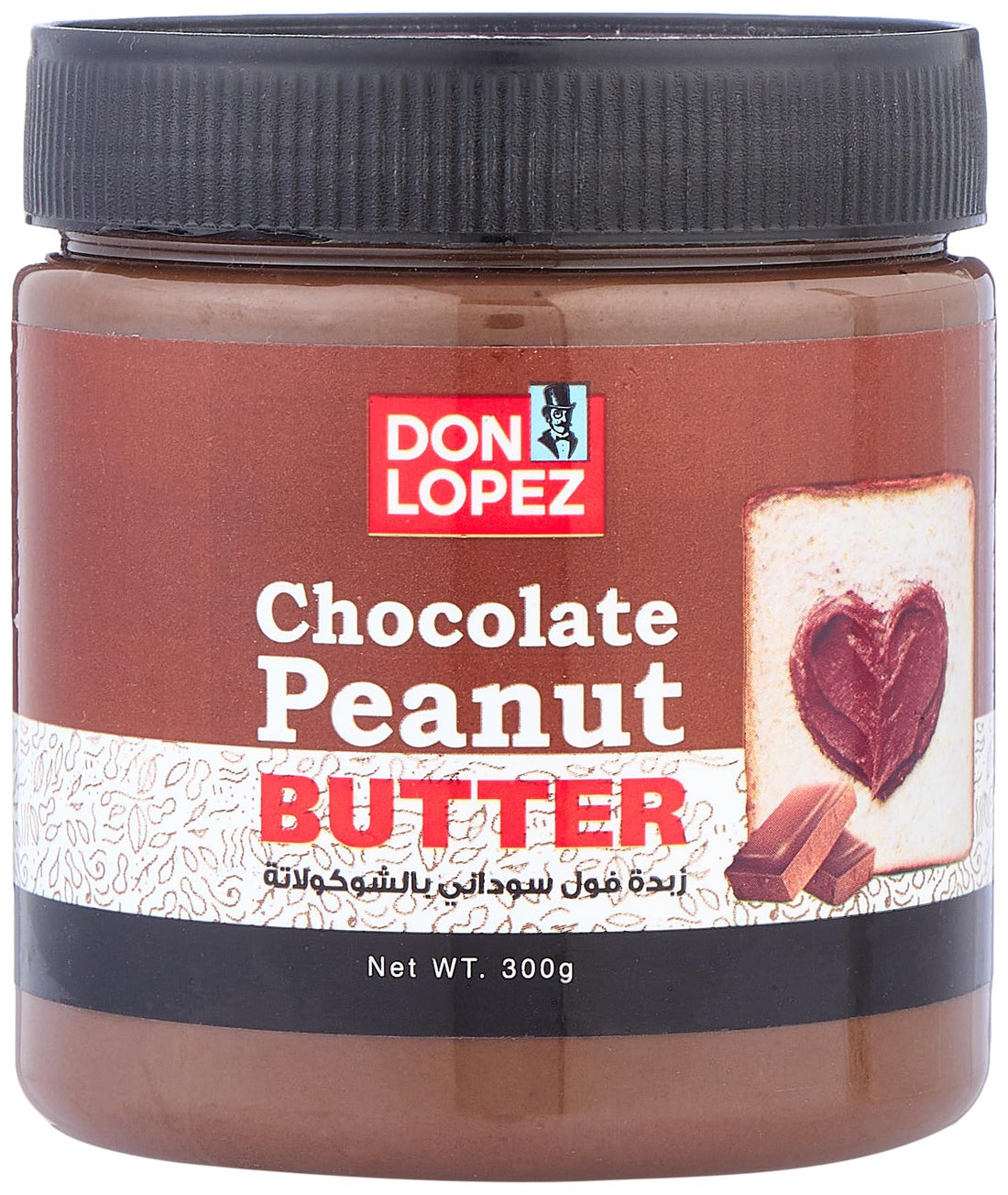 Don Lopez Peanut Butter with Chocolate 300 g