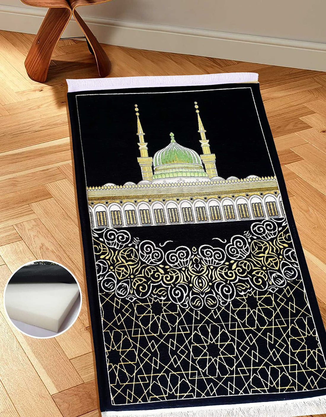 Chanel Sponge Quilted Prayer Mat - H257 - Tan - 122x66cm