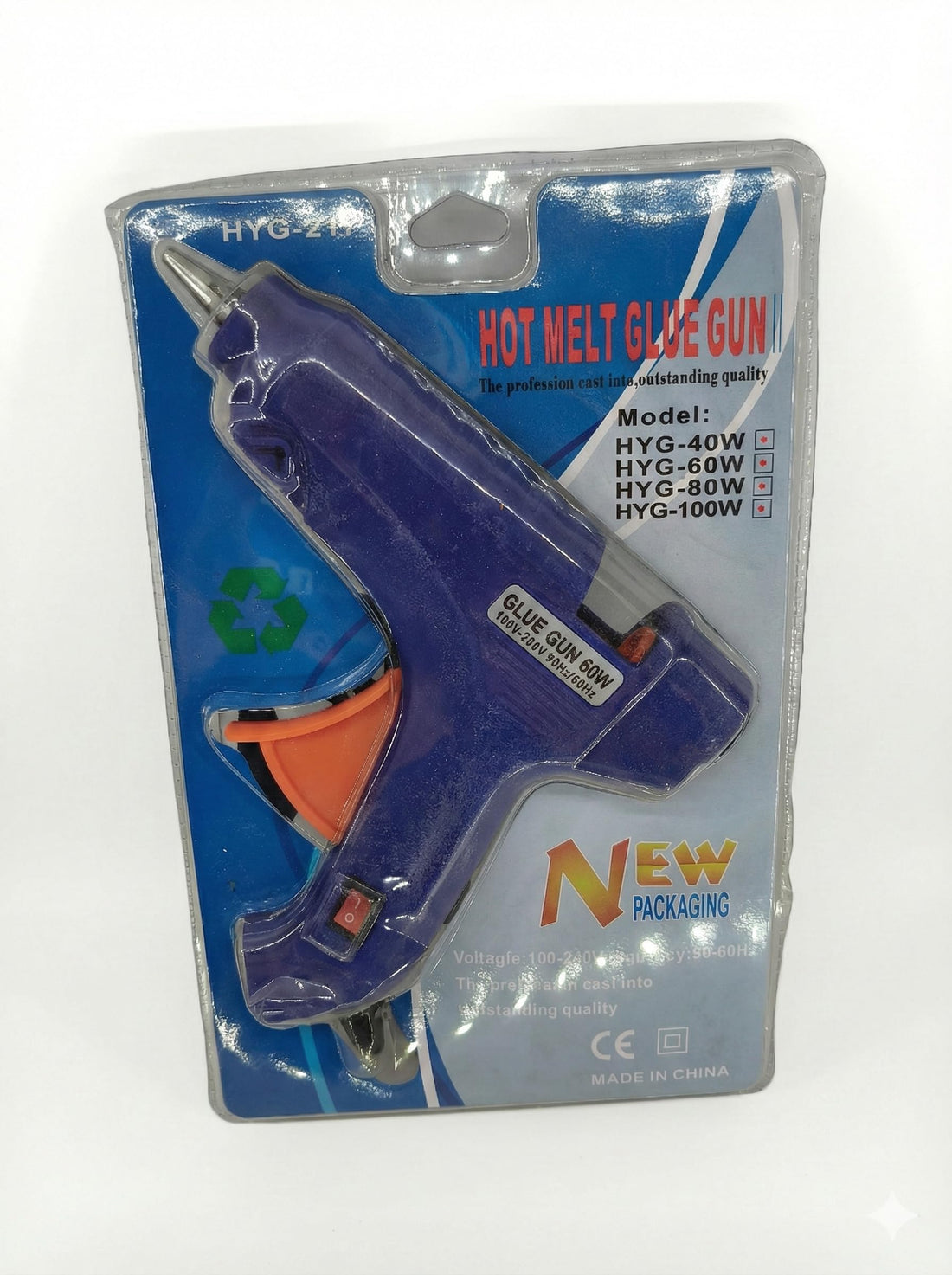 60W Multi-Purpose Glue Gun of Excellent Quality Model(HYG-217) (Blue)